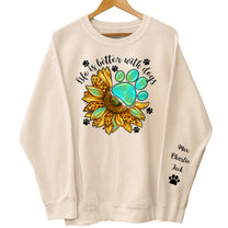 Life Is Better With Dogs - Personalized Sweatshirt