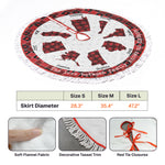 Long Distance Family Christmas Decoration - Personalized Tree Skirt 4