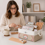 Mahjong Game Night Gift For Mahjong Lover - Personalized Storage Basket 4