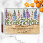 May You Be Proud Appreciation Charcuterie Tray Plaque, Coworker, Nurse, Doctor - Personalized Cutting Board 1
