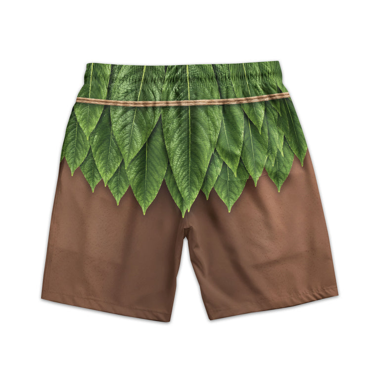 Men’s Funny 3D Aloha Hawaiian, Summer Bachelor Party Costume, Adult Humor Halloween Cosplay - Personalized Shorts 6