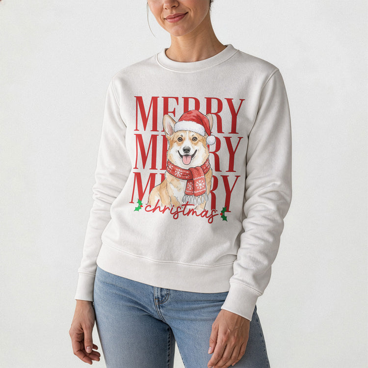 Merry Christmas Custom Pet Portrait Watercolor Art - Personalized Shirt 7