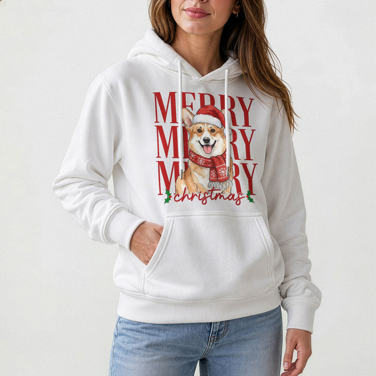 Merry Christmas Custom Pet Portrait Watercolor Art - Personalized Shirt 9
