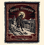 Merry Krampus - Personalized Blanket 3