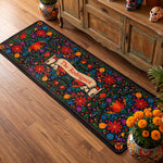 Mexican Cinco De Mayo Floral - Personalized Runner Rug 3