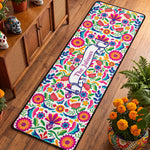 Mexican Cinco De Mayo Floral - Personalized Runner Rug 2