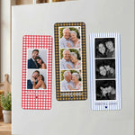 Mini Photo Booth Strip Couple - Personalized Magnet 1