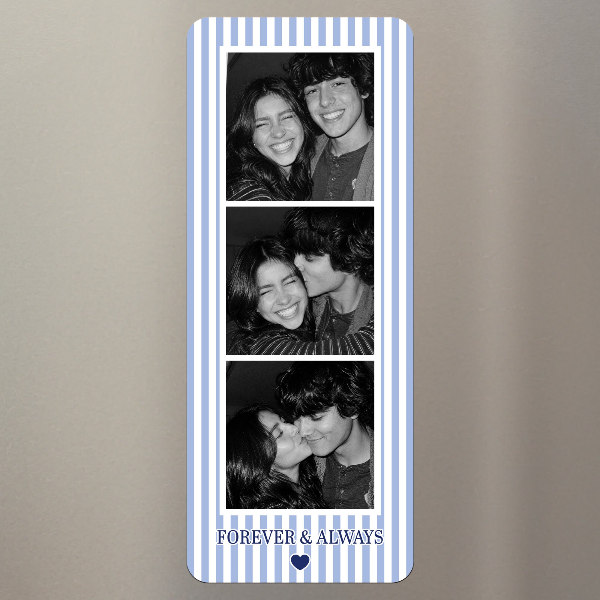 Mini Photo Booth Strip Couple - Personalized Magnet 3
