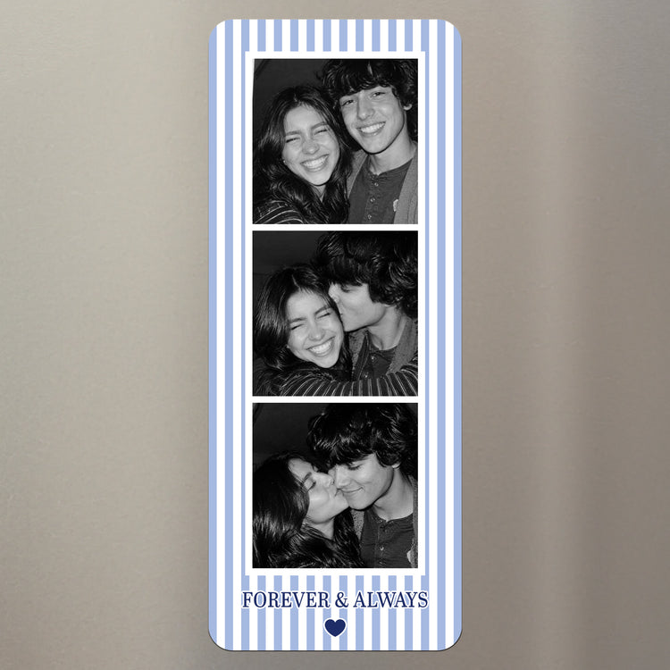 Mini Photo Booth Strip Couple - Personalized Magnet 3