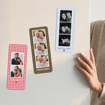 Mini Photo Booth Strip Couple - Personalized Magnet 4