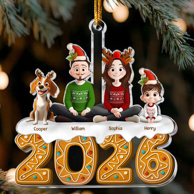 Family 2026 - Personalized Acrylic Ornament