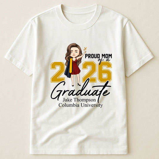 Proud Family Of A Graduate - Personalized Shirt