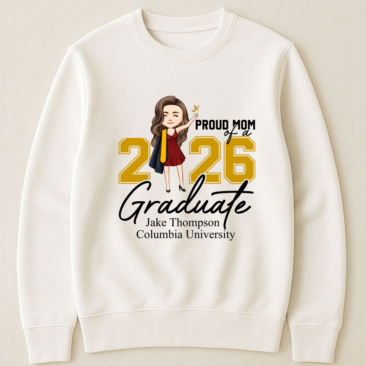 Proud Family Of A Graduate - Personalized Shirt