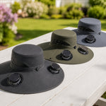 The Man, The Myth, The Gardening Legend - Personalized Solar Fan Hat