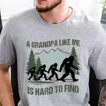 Father's-Day-Gifts,-Funny-Bigfoot-For-Dad,-Grandpa,-Custom-Kids'-Names-Personalized-Shirt