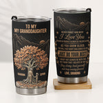 My Greatest Little Blessing Gift For Granddaughter Grandson - Personalized Tumbler 2