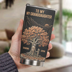 My Greatest Little Blessing Gift For Granddaughter Grandson - Personalized Tumbler 3