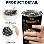 My Greatest Little Blessing Gift For Granddaughter Grandson - Personalized Tumbler 5