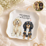 My Humans Are Getting Married Wedding Engagement Gifts For Bride - Personalized Jewelry Dish 2