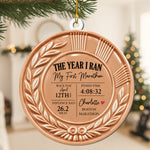 My Running Moment - Personalized Ornament 3