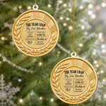 My Running Moment - Personalized Ornament 4
