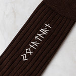 Name In Runes Viking - Personalized Embroidered Socks 4