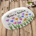 Nana's Garden - Personalized Platter
