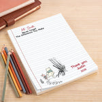 Never Forget The Difference You Make - Thank You Gift For Boss, Teacher, Mentor - Personalized Notepad 4