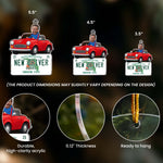 New Driver Custom State Car Plate First Teenager Car Gift - Personalized Ornament 6