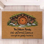 No Admittance Except On Party Business - Funny - Personalized Doormat 2