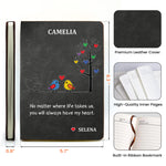 No Matter Where Life Takes Us, You Will Always Have My Heart Gift For Sister, Sibling, Besties - Personalized Journal 7