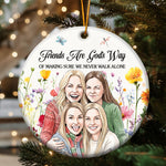 No One Will Ever Be As Entertained By Us As Us Custom Watercolor Photo New Version - Personalized Ornament 7