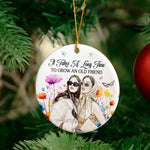 No One Will Ever Be As Entertained By Us As Us Custom Watercolor Photo New Version - Personalized Ornament 9