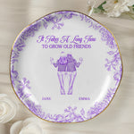No One Will Ever Be As Entertained By Us As Us Gift For Besties Friends Sisters - Personalized Jewelry Dish 5
