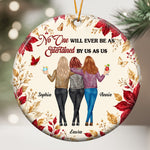 No One Will Ever Be As Entertained By Us As Us New Friendship Gifts For BFF - Personalized Ornament 2