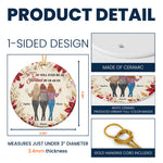No One Will Ever Be As Entertained By Us As Us New Friendship Gifts For BFF - Personalized Ornament 6