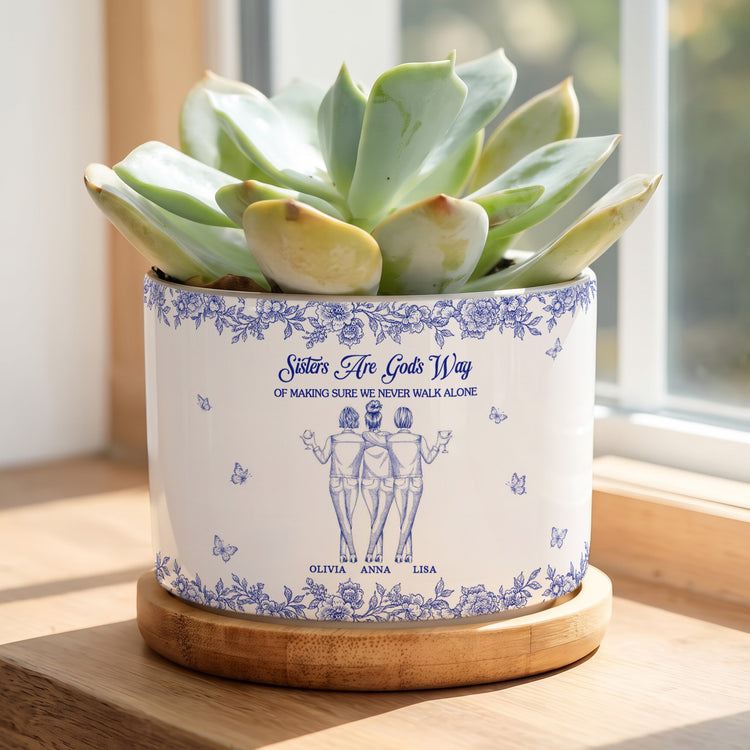 No One Will Ever Be As Entertained By Us As Us - Personalized Plant Pot 7