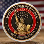 American Symbol 250 Years Of Freedom Statue Of Liberty - Coin