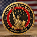 American Symbol 250 Years Of Freedom Statue Of Liberty - Coin
