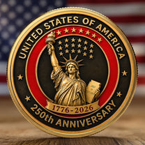 American Symbol 250 Years Of Freedom Statue Of Liberty - Coin