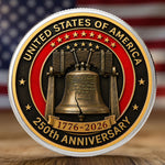 American Symbol 250 Years Of Freedom Liberty Bell - Coin