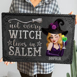 Not Every Witch Lives In Salem - Personalized Metal Sign 4