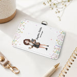 Office Cartoon Gift For Colleagues, Coworkers, Boss, Teacher - Personalized Badge Holder 3