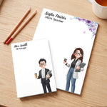 Office Desk Decor - Gift For Colleagues, Coworkers, Boss - Personalized Notepad 1