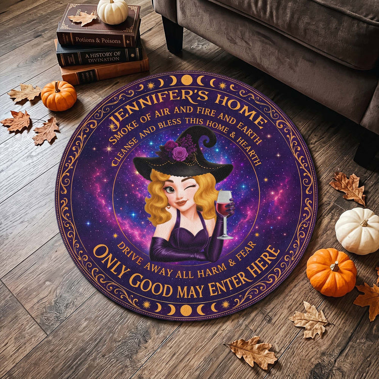 Only Good May Enter Here Witch Home Room Decor - Personalized Doormat 1