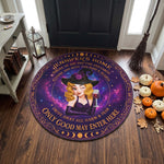 Only Good May Enter Here Witch Home Room Decor - Personalized Doormat 2
