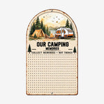 Our Camping Adventures - Personalized Magnet Board 5