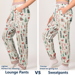 Our Family Matching Word Art - Personalized Lounge Pants 6