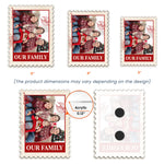 Our Family Postage Stamp - Personalized Magnet 6