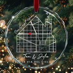 Our First New Home 1st Christmas Gifts For Newlywed Couples - Personalized Ornament 1